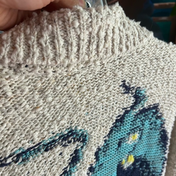 Anthropologie Pilcro Jennifer Symons Octopus Cardigan Sweater (Size XS) - Picture 12 of 16